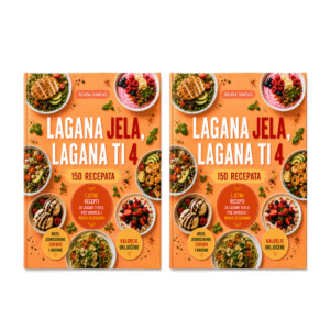 2x knjiga Lagana jela, lagana ti 4 - PREDNARUDŽBA